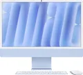 Produktbild: Apple iMac 24 Retina 4.5K (M4, 2024) 61 cm (24 Zoll) Blau 16 GB RAM 256 GB SSD 8-Core CPU M4 (8-Core GPU) MWUF3D/A