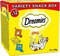 Produktbild: DREAMIES KATZENSNACKS SNACK KNUSPRIGE TASCHEN ZARTER FÜLLUNG MIT MIX 12x60gr
