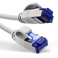 Produktbild: InLine® Patchkabel Slim, Cat.6A, S/FTP, TPE (LSZH) flexibel, PoE, weiß, 30 m