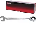 Produktbild: KS TOOLS RATSCHEN RING-MAUL-SCHLÜSSEL 27mm VERCHROMT 15° ABGEWINKELT 72-Zähne