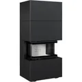 Produktbild: Kratki Kaminofen NBC 7 - 3-seitig | Bausatz schwarz | 7 kW