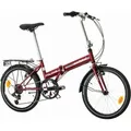 Produktbild: Multibrand Bachini Folding 20“ Mountainbike - Schwarz/Rot