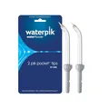 Produktbild: Waterpik Pik Pocket Ersatzaufsätze, entwickelt zur Reinigung von Parodontaltaschen und Furkationen für saubere Zähne und gesundes Zahnfleisch, 2er-Pack (PP-100E)