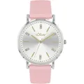 Produktbild: Quarzuhr S.OLIVER, rosa, Armbanduhren, Damen, Quarzuhr, Armbanduhr, Damenuhr, Kristallsteine, Silikonarmband, analog