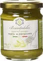 Produktbild: 6x Brontedolci Pesto di Pistacchio Pistazien Pesto kochsaucen pasta sauce Ideal zum Würzen der ersten Gänge 190g in Glas aus Sizilien mit 55% Pistazien
