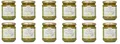 Produktbild: 12x Brontedolci Pesto Di Pistacchio Pistazien Pesto Kochsaucen Pasta Sauce 190g