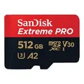 Produktbild: SanDisk Extreme Pro 512 GB microSDXC bis 200 MB/s kompatibel mit ASUS ROG Ally SDEP512GBUHSI-ASUS