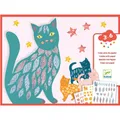 Produktbild: Djeco Basteln mit Papier Katzen (46384346)