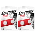 Produktbild: 2x 2er Blister Energizer CR 2032 3V Batterie Lithium Knopfzelle DL2032 CR2032