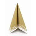 Produktbild: Airlaid Serviette Romantique in Gold, 40 x 40 cm, 50 Stück - APARTina