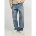 Produktbild: Jack & Jones Relax-fit-Jeans JJIALEX mit cleanem Look und Taschenvielfalt Baumwolle, relax fit blau 32
