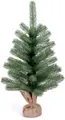 Produktbild: IC Winterworld Künstlicher Weihnachtsbaum Tannenbaum, künstlicher Christbaum, Nordmanntanne, Weihnachtsdeko mit Jutebeutel um den Betonfuß