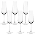 Produktbild: Leonardo Tivoli Sektgläser 6er Set, Sekt-Kelch mit gezogenem Stiel, spülmaschinenfeste Prosecco-Gläser, Höhe 23 cm, 210 ml, 020962