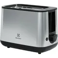 Produktbild: Electrolux E3T1-3ST Toaster 2 Scheibe(n) 800 W Schwarz, Edelstahl - Schwarz/Silber