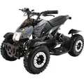 Produktbild: Actionbikes Motors Kinder Quad Elektro ATV Cobra | 𝟑𝟔 Volt 𝟖𝟎𝟎 Watt Motor bis 𝟐𝟒 km/h - Kinderquad - Pocket Quad - Safety Touch Fußschalter - Miniquad - Für Kinder ab 8 Jahren (Grau/Schwarz)