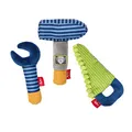 Produktbild: SIGIKID 41676 Greifling Werkzeug Set Play & Cool Mädchen und Jungen Babyspielzeug empfohlen ab Geburt mehrfarbig