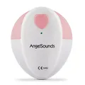 Produktbild: AngelSounds - JPD-100S Solo - Ultraschall Fetal-Doppler - Cremeweiß-Pink