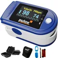 Produktbild: pulox - PO-200 Set - Finger-Pulsoximeter - Blau