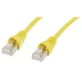 Produktbild: Telegärtner Netzwerkkabel CAT 6A S/FTP 100007977 LAN-Kabel, (1.00 cm), Flammwidrig, mit Rastnasenschutz, Flammwidrig, Halogenfrei, UL-zertifi