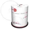 Produktbild: PRIMEON CD-R 700 MB bedruckbar, 100 St.