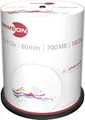 Produktbild: Primeon CD-R 80Min/700MB/52x Cakebox (100 Disc), photo-on-disc Surface, Inkjet Fullsize Printable, weiß
