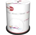 Produktbild: PRIMEON CD-Rohling CD-R 700MB 52x Photo-on-Disc 100er Cakebox 2761106, Bedruckbar