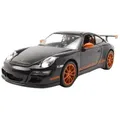 Produktbild: Welly Modellauto Porsche 911 (997) GT3 RS 2007 schwarz, Maßstab 1:24 schwarz
