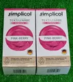 Produktbild: 2x Simplicol TEXTILFARBE intensiv PINK BERRY 1805 flüssige Rezeptur Versand 0€