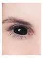 Produktbild: Sclera schwarz - Hexe Halloween Kontaktlinsen - 22 mm Durchmesser – bedecken das