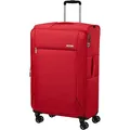 Produktbild: Samsonite Reisekoffer Base Breeze Spinner exp. rot, Weichschale, 4 Rollen, 105 Liter, 47 x 78 x 30cm