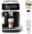 Produktbild: Philips Kaffeevollautomat EP3343/50 3300 Series, LatteGo-Milchsystem, SilentBrew Technologie, Chrom-Schwarz