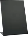 Produktbild: SECURIT - Tischtafel in L-Form DIN A5 - Menükartentafel - Aus Acryl - Stapelbar - Für Cafés, Bars, Restaurants - 21,5 x 15 x 8,5 - Schwarz