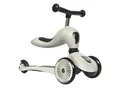 Produktbild: Scoot and Ride 2In1-Kinderscooter Highwaykick 1, Hellgrau, Metall, Kunststoff, 24x37x55 cm, höhenverstellbarer Lenker, weicher Sitz, Anti-Überschlag-Vorrichtung, Outdoor Spielzeug, Kinderfahrzeuge, Scooter & Cityroller