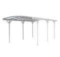Produktbild: HOME DELUXE Einzelcarport Carport FALO, BxT: 300x505 cm, 240 cm Einfahrtshöhe, (inkl. Regenrinnen & Doppelstegplatten), Maße: 505 x 300 x 226/240 cm inkl. Montagematerial
