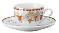 Produktbild: Hutschenreuther Tasse Sammelkollektion 2023 Weihnachtsklänge Cappuccinotasse 2tlg, Porzellan