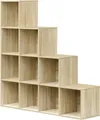 Produktbild: Woltu Bücherregal, Würfelregal 120x120x30 cm, für Wohnzimmer Schlafzimmer Büro