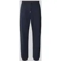 Produktbild: Tommy Hilfiger Regular Fit Sweatpants aus Baumwoll-Mix in Marine, Größe XL