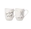 Produktbild: Villeroy & Boch Becher Statement Kaffeebecher Ostern 280 ml 2er Set, 2-tlg., Porzellan