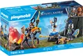 Produktbild: PLAYMOBIL Novelmore 71645 Bewachung der Rüstung, inklusive Zwei Rittern, einem Pferd und wertvoller Rüstung, actionreiches Spielzeug für Kinder ab 4 Jahren