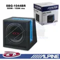 Produktbild: Alpine SBG-1044BR Passiver Bassreflex Subwoofer In Gehäuse Von 25 Cm (10'') 500W