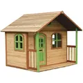 Produktbild: Axi Holz Kinderspielhaus Milan inkl. Veranda & Fußboden Natur 180x180x175 cm
