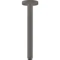 Produktbild: hansgrohe S Deckenanschluss 27389340 300mm, brushed black, DN 15, runde Rosette