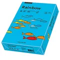 Produktbild: Papyrus 88042739 Drucker-/Kopierpapier farbig, Bastelpapier: Rainbow 80 g/m², A4 500 Blatt, Buntpapier, matt, blau