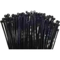 Produktbild: Klasebo Kabelbinder 200 x 4,8 mm Schwarz UV-stabilisiert PA6,6 100 Stk