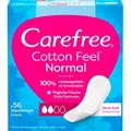 Produktbild: Carefree Slipeinlagen Normal Cotton Feel ohne Duft für Slip, 56 St.