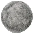 Produktbild: Kunstfell my Samba Silberfarben Ø ca. 80cm