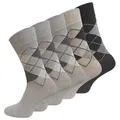 Produktbild: Cotton Prime® Socken mit KARO Muster beige 39-42