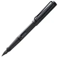 Produktbild: Lamy safari umbra Füller - Füllhalter mit ergonomischem Griff & schwarzer Stahlfeder in Strichbreite F - robuster ASA-Kunststoff - inkl. Tintenpatrone T 10 blau - Rechtshänder