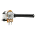 Produktbild: Velleman Fernbedienungshalter 20mm rotary carbon track potentiometers for PCB mounting. Metal/plasti, (1-tlg)