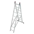 Produktbild: Krause Corda Aluleiter 2x8 Multifunktionsleiter Vielzweckleiter Mehrzweckleiter